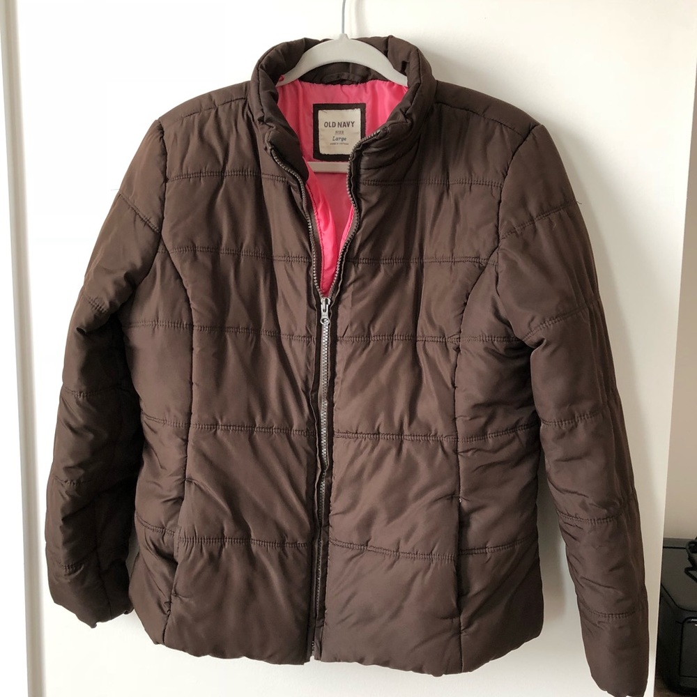 Kids puffy jacket old navy